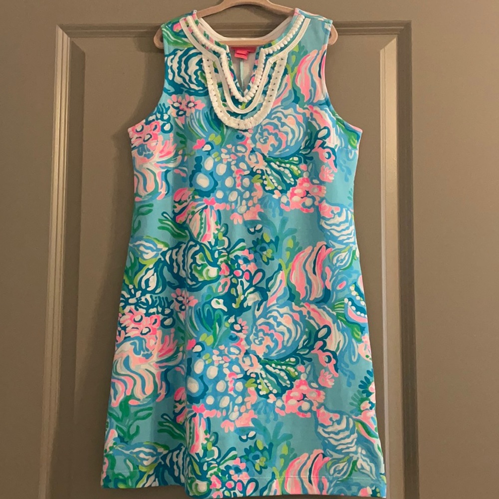 Girls Lilly Pulitzer dress, size 8-10. Like brand new.